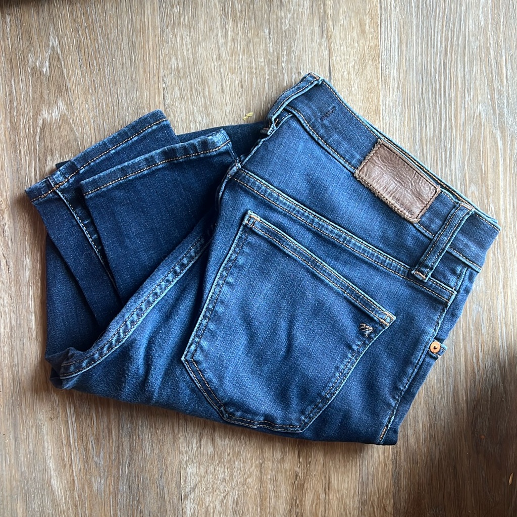 Madewell Dark Wash Skinny Jeans